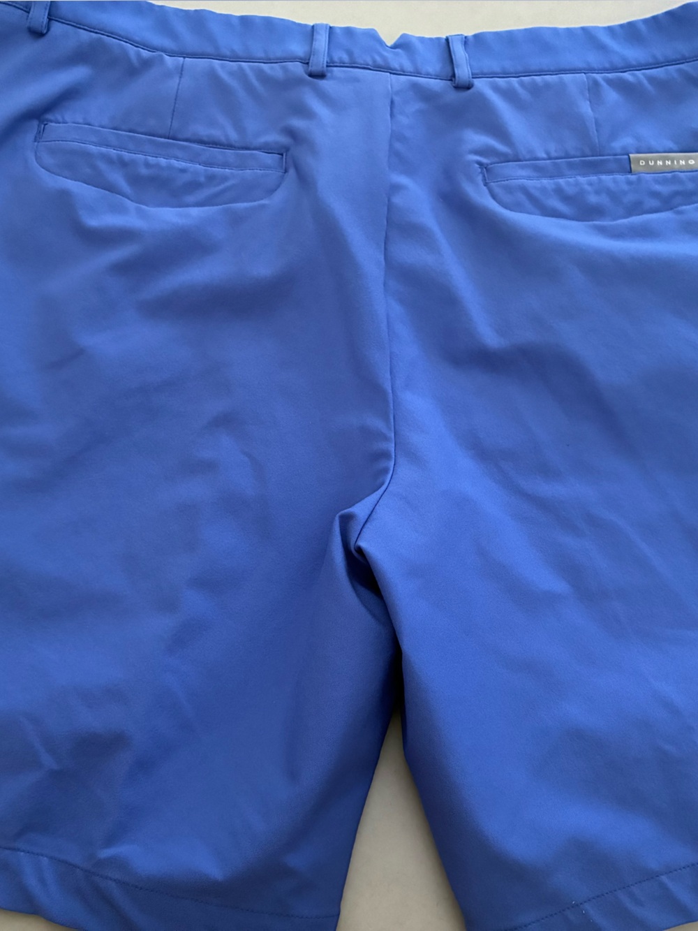 Men's dunning Performance Blue Golf Shorts - Classic Fit euc 38
